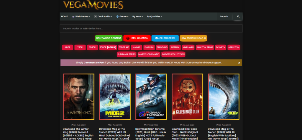 Top 10 Movies Download Websites